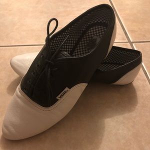 Fancy Black and White Vans